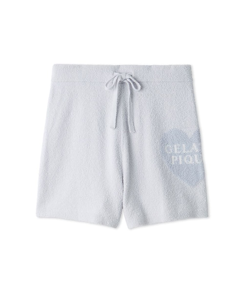 【新品】gelato pique ハートジャガードプルオーバー＆ショートパンツ ジェラートピケ gelato pique 【ONLINE限定】エアリーモコハート