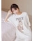 【ONLINE限定】ファッションCATS&DOGS ジャガードプルオーバー&細リブショートパンツセット