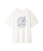 【UVカット】エンブレムワンポイントTシャツ