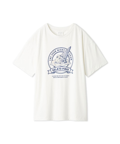 【UVカット】エンブレムワンポイントTシャツ