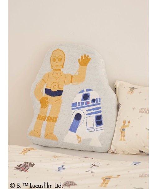 【STAR WARS】【Sleep】ジャガードダイカットクッション