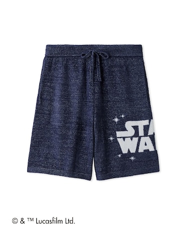 【STAR WARS】【メンズ】スムーズィーロゴジャガードハーフパンツ