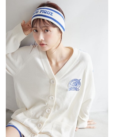 エアリーモコスポーティジャガードヘアバンド
