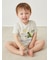 【BABY】【接触冷感】スリーピングダイナソーワンポイントTシャツ