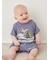 【BABY】【接触冷感】スリーピングダイナソーワンポイントTシャツ