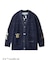 【STAR WARS】【ユニセックス】スムーズィーキャラクターワッペンカーディガン
