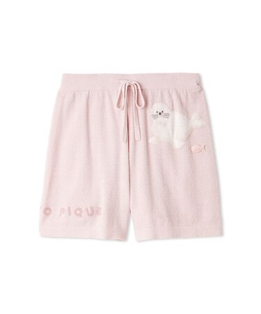 【接触冷感】スムーズィーliteシーアニマルジャガードショートパンツ