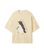 【HOMME】【接触冷感】スムーズィーliteシーアニマルジャガードプルオーバー