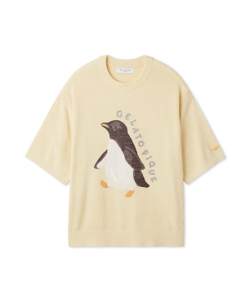【HOMME】【接触冷感】スムーズィーliteシーアニマルジャガードプルオーバー