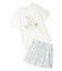 【ONLINE限定】【接触冷感】シーアニマル柄ワンポイントTシャツ&ショートパンツセット