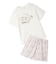 【ONLINE限定】【接触冷感】シーアニマル柄ワンポイントTシャツ&ショートパンツセット