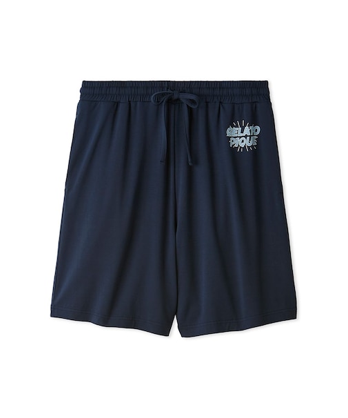 【HOMME】【接触冷感】レーヨンシャークハーフパンツ