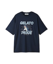 【HOMME】【接触冷感】レーヨンシャークTシャツ