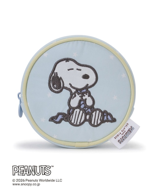 【PEANUTS】丸型ポーチ