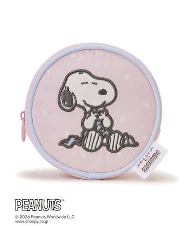 【PEANUTS】丸型ポーチ