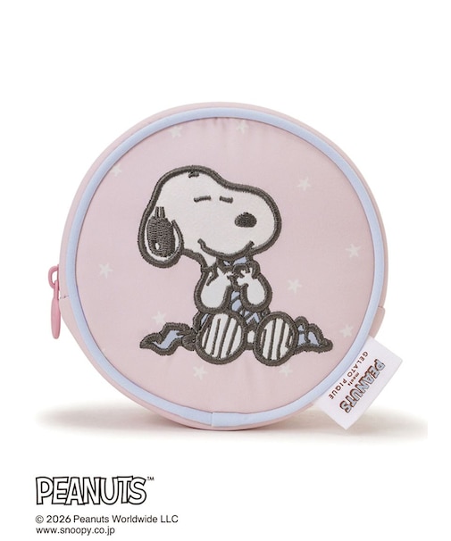【PEANUTS】丸型ポーチ