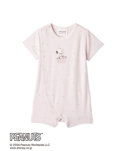 【PEANUTS】【BABY】【接触冷感】ロンパース