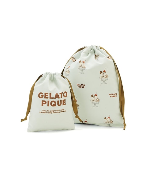 HIGH CALORIE柄巾着セット｜ジェラートピケの通販｜&mall（アンド