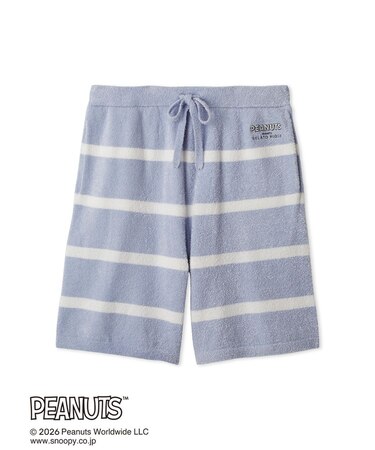 【PEANUTS】【HOMME】スムーズィーボーダーハーフパンツ