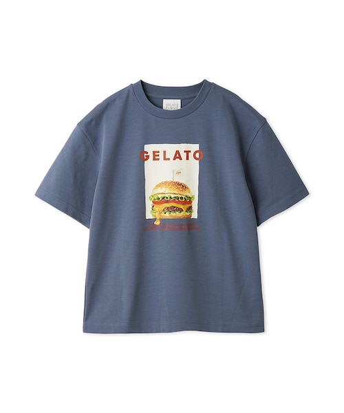 UNISEX】 【接触冷感】HIGH CALORIEワンポイントTシャツ｜ジェラート