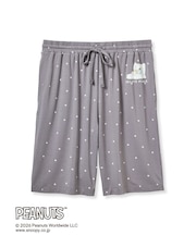 【PEANUTS】【HOMME】【接触冷感】ハーフパンツ