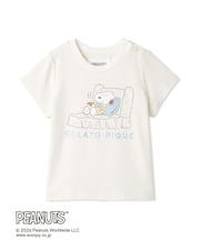 【PEANUTS】【BABY】【接触冷感】ワンポイントTシャツ