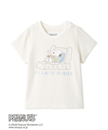 【PEANUTS】【BABY】【接触冷感】ワンポイントTシャツ