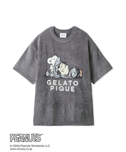 【PEANUTS】【HOMME】スムーズィージャガードプルオーバー