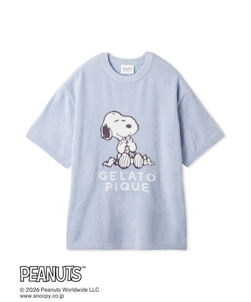 【PEANUTS】【HOMME】スムーズィージャガードプルオーバー
