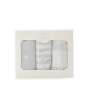【BABY】ハンドタオル3枚セット