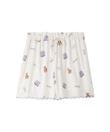 ピケモチーフ柄ショートパンツ
