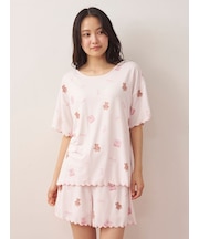 ピケモチーフ柄Tシャツ