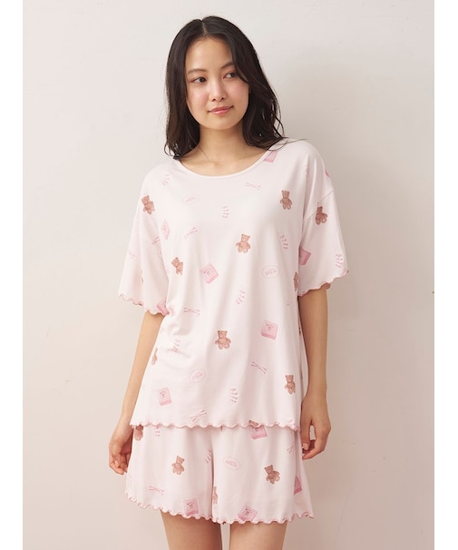 ピケモチーフ柄Tシャツ