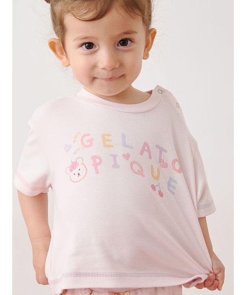 BABY】ドローイングベアワンポイントTシャツ｜ジェラートピケの通販