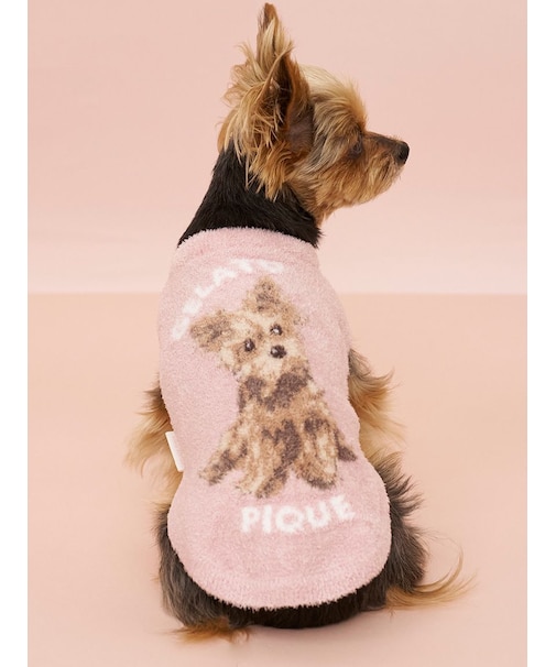 【CAT&DOG】スムーズィーヨークシャーテリア柄プルオーバー