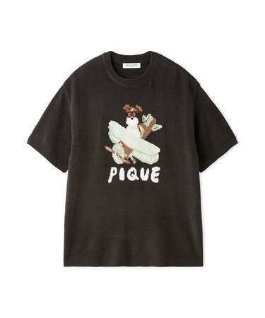 【ヒラノトシユキ】【HOMME】エアリーモコPLANEDOGジャガードプルオーバー
