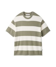 【HOMME】【接触冷感】【UVカット】スムーズィーliteクール2ボーダープルオーバー
