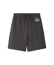 【HOMME】【接触冷感】モーニングドッグプリントハーフパンツ