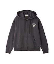 【HOMME】【抗菌防臭】ハートロゴ裏毛パーカ