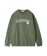 【HOMME】【抗菌防臭】ハートロゴ裏毛プルオーバー