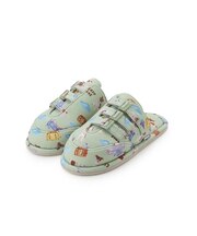 【ヒラノトシユキ】【HOMME】【接触冷感】PLANEDOG柄プリントルームシューズ