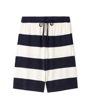 【HOMME】【接触冷感】【UVカット】スムーズィーliteクール2ボーダーハーフパンツ