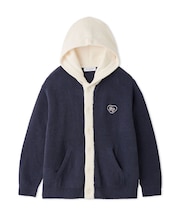 【HOMME】エアリーモコカレッジパーカ