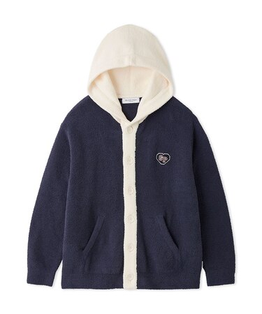 【HOMME】エアリーモコカレッジパーカ