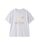 【接触冷感】【UVカット】お散歩ドッグワンポイントTシャツ