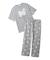 【ONLINE限定】【HOMME】お散歩ドッグワンポイントTシャツ&ロングパンツセット