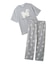 【ONLINE限定】【HOMME】お散歩ドッグワンポイントTシャツ&ロングパンツセット