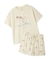 【ONLINE限定】【接触冷感】【UVカット】お散歩ドッグワンポイントTシャツ&ショートパンツセット
