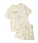 【ONLINE限定】【接触冷感】【UVカット】お散歩ドッグワンポイントTシャツ&ショートパンツセット