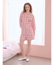 チェック柄ショートパンツ